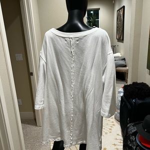 Free People Cotton Terry Cover Up